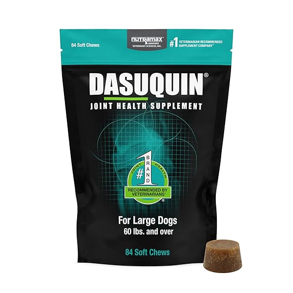 NUTRAMAX DASUQUIN FOR LARGE DOGS, JOINT HEALTH SUPPLEMENT,...