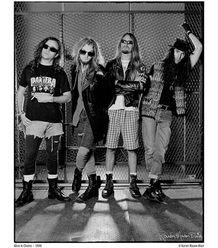 Layne Staley De Alice En Cadenas De 1991 En Directo Foto de archivo Layne Staley De Alice En Cadenas De 1991 En Directo Foto de archivo