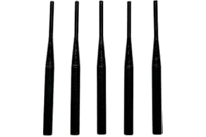 Pro-Graad CR-9X5 CR-9 Standard Tapered Type Mandrels for Cartridge Rolls, 3-1/2” Overall Length, 1/4" x1-3/4” Shank x 1/8”x1” Pilot (Pack of 5)