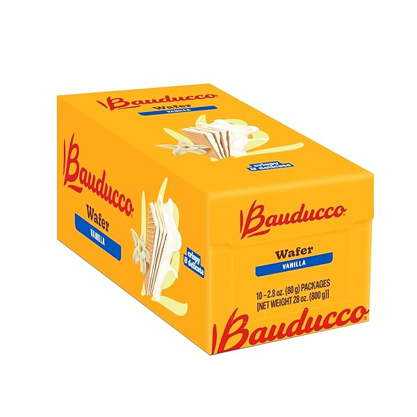 BAUDUCCO WAFER COOKIES, VANILLA, 28 OZ (PACK OF...