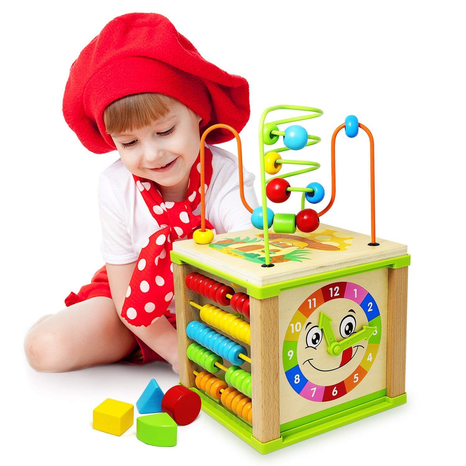wooden cube toys for babies