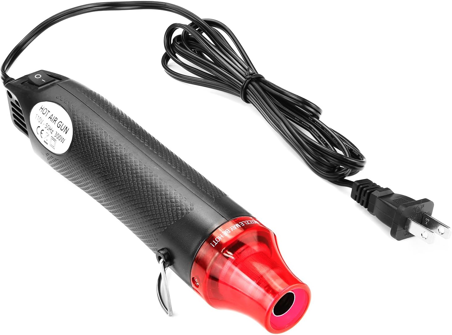 Mini Heat Gun for Crafts innhom Hot Air Gun Embossing Heat Tool Heat Shrink Gun for Electronics Shrink Wrap Crafts, 110V 300W, 1 Year Warranty