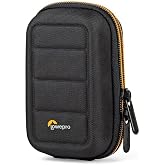 Lowepro Hardside CS 20 Case for Small CSC Cameras, Point-and-Shoot Cameras, Memory Cards &amp; Accessories, 9.30 x 5.99 x 14.50 cm, Black
