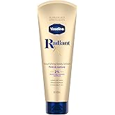 Vaseline Radiant X Firm & Restore with Pro-Retinol, Niacinamide & Coconut Oil, Nourishing Body Lotion 8 oz