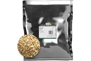 Frontier Co-op Ginger Root 1lb - Chopped and Sifted Dried Chunks for Loose Leaf Ginger Root Tea, Powder Capsules, Supplements, Extract