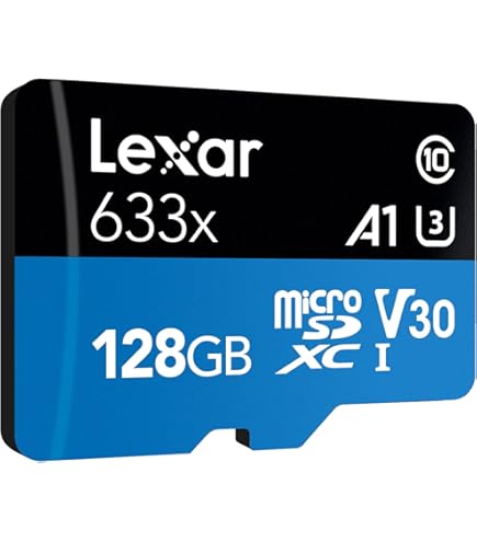 Lexar Cartão de memória 64 GB de alto desempenho UHS-I Classe 10