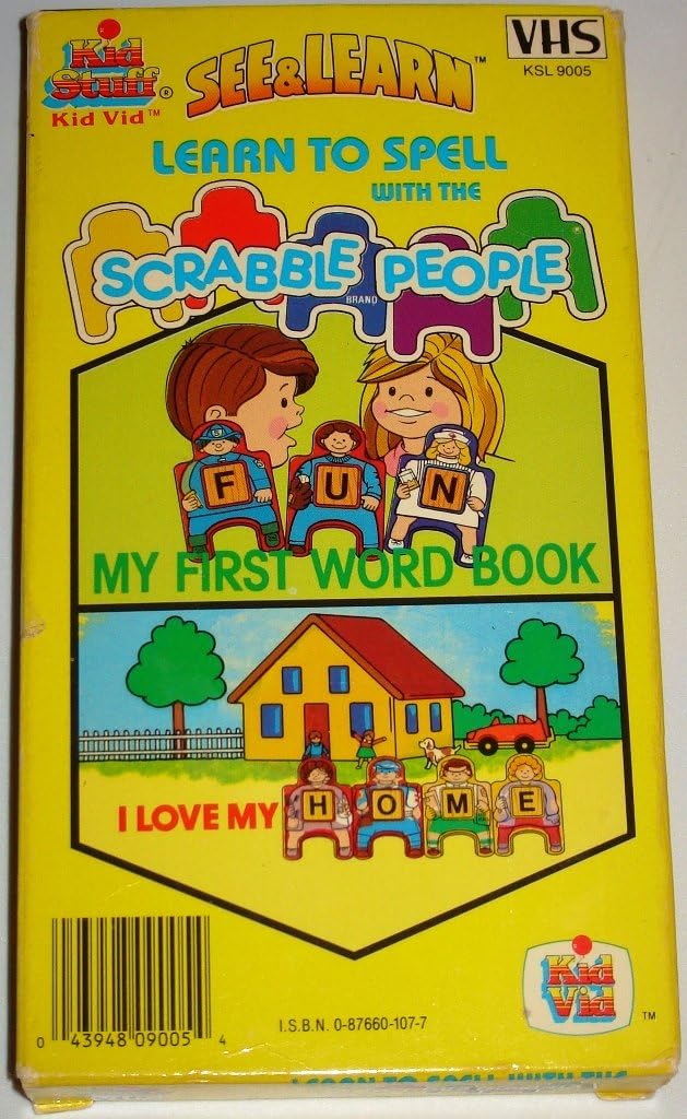 Learn to Spell with Scrabble People, My First Word Book, I