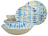 Tudor Royal 12-Piece Round Porcelain Dinnerware