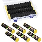 Rotatingpals 6 Pcs Fishing Leader Holder, Box, 72 Slot | Snell Hook Storage, Anti-tangle Rig Keeper, Snells and Rigs Organized and Tangle-free, Spooler Winder &amp; Hook Leader Keeper
