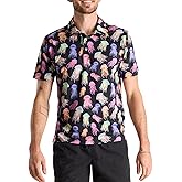 Chubbies Performance Mens Polo Stretchy, Breathable Golf Polo Mens Polo Shirts Short Sleeve