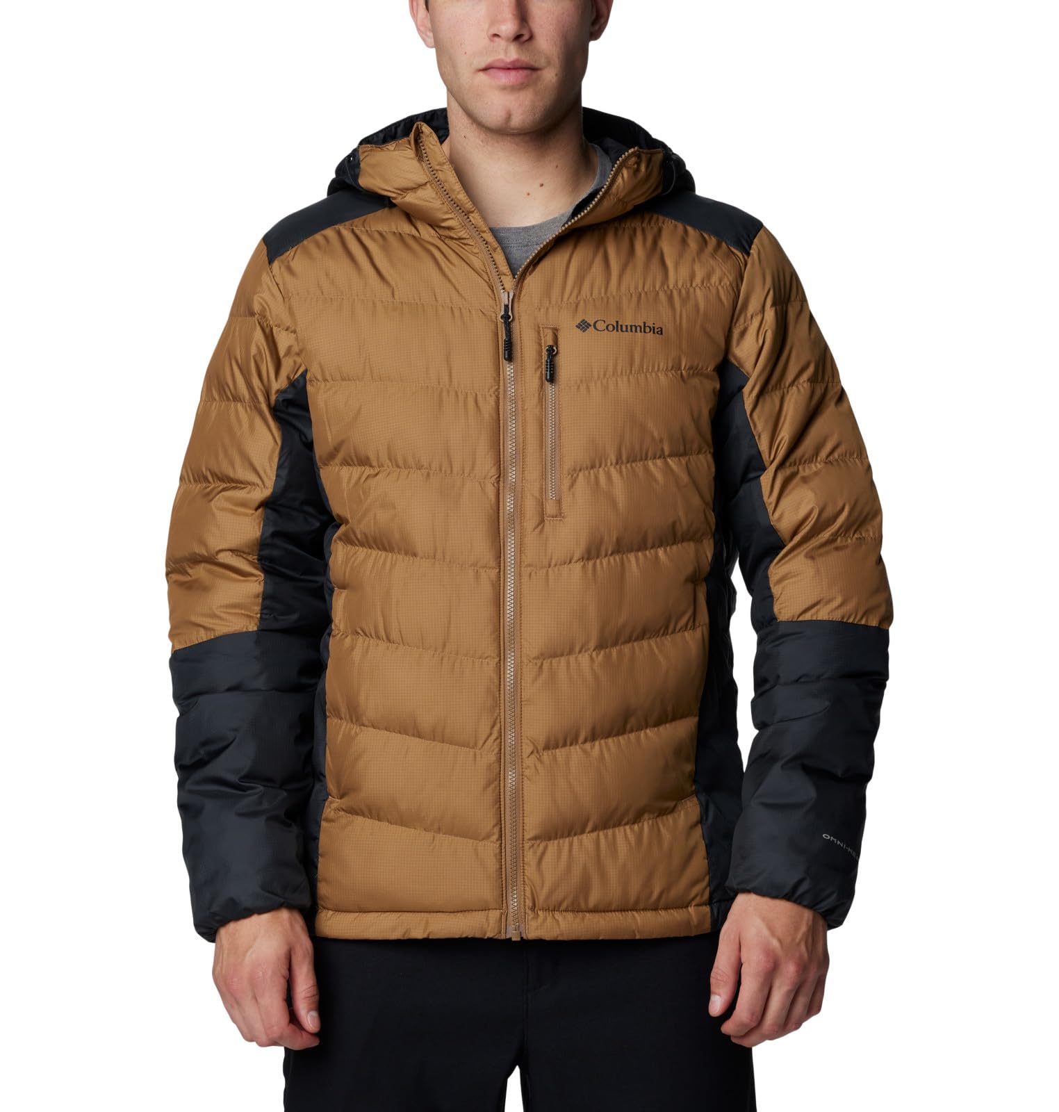 Columbia Men’s Labyrinth Loop II Hooded Jacket, Delta/Black, X-Large