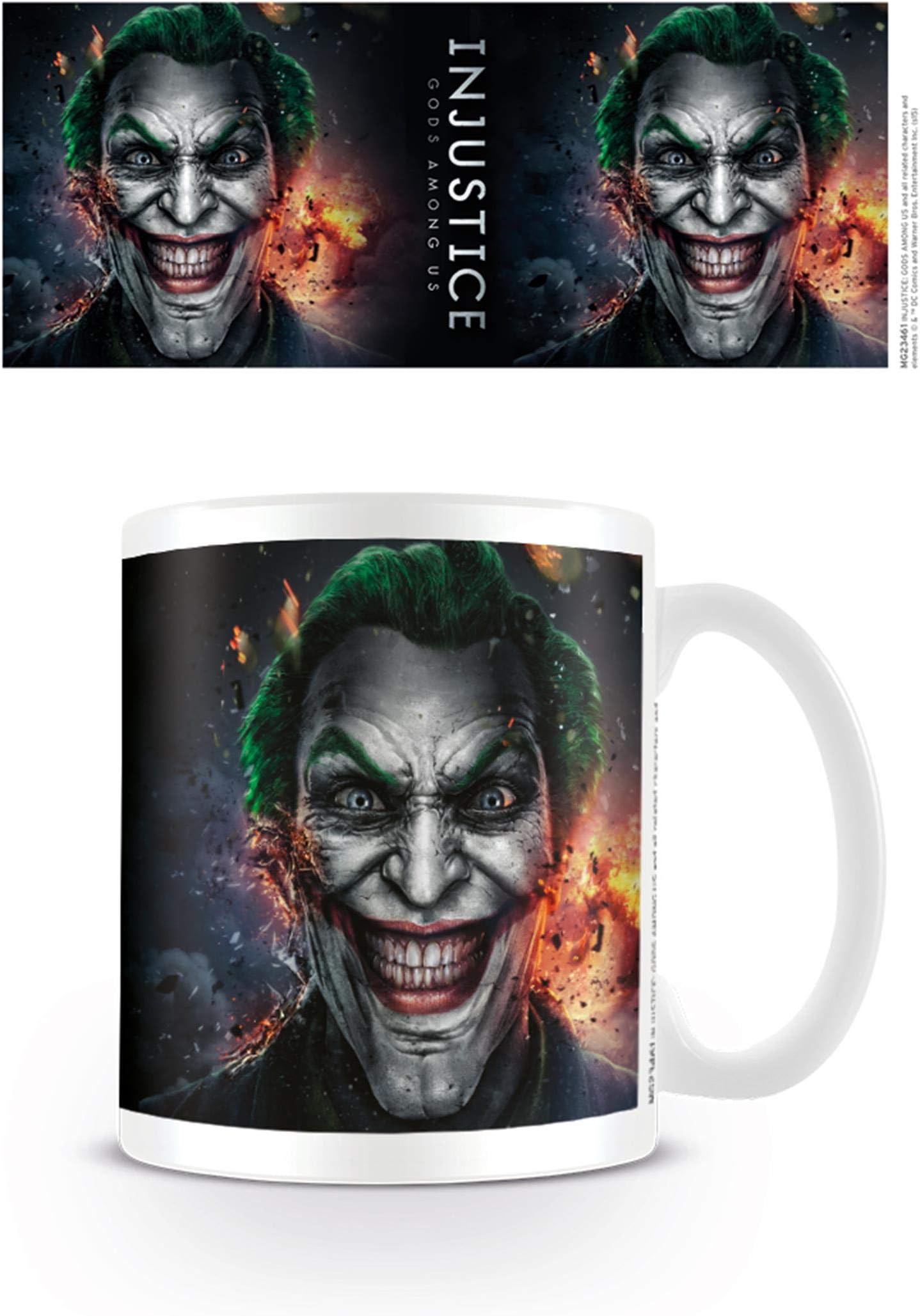 Pyramid MG23461 Mug, Porcelain, Multi-Colour