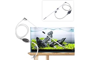 Fish Tank Mini Water Changer,Small Vacuum Syphon Cleaner for Aquarium,3 in 1 Aquarium Gravel Cleaner Pump Sand Kit
