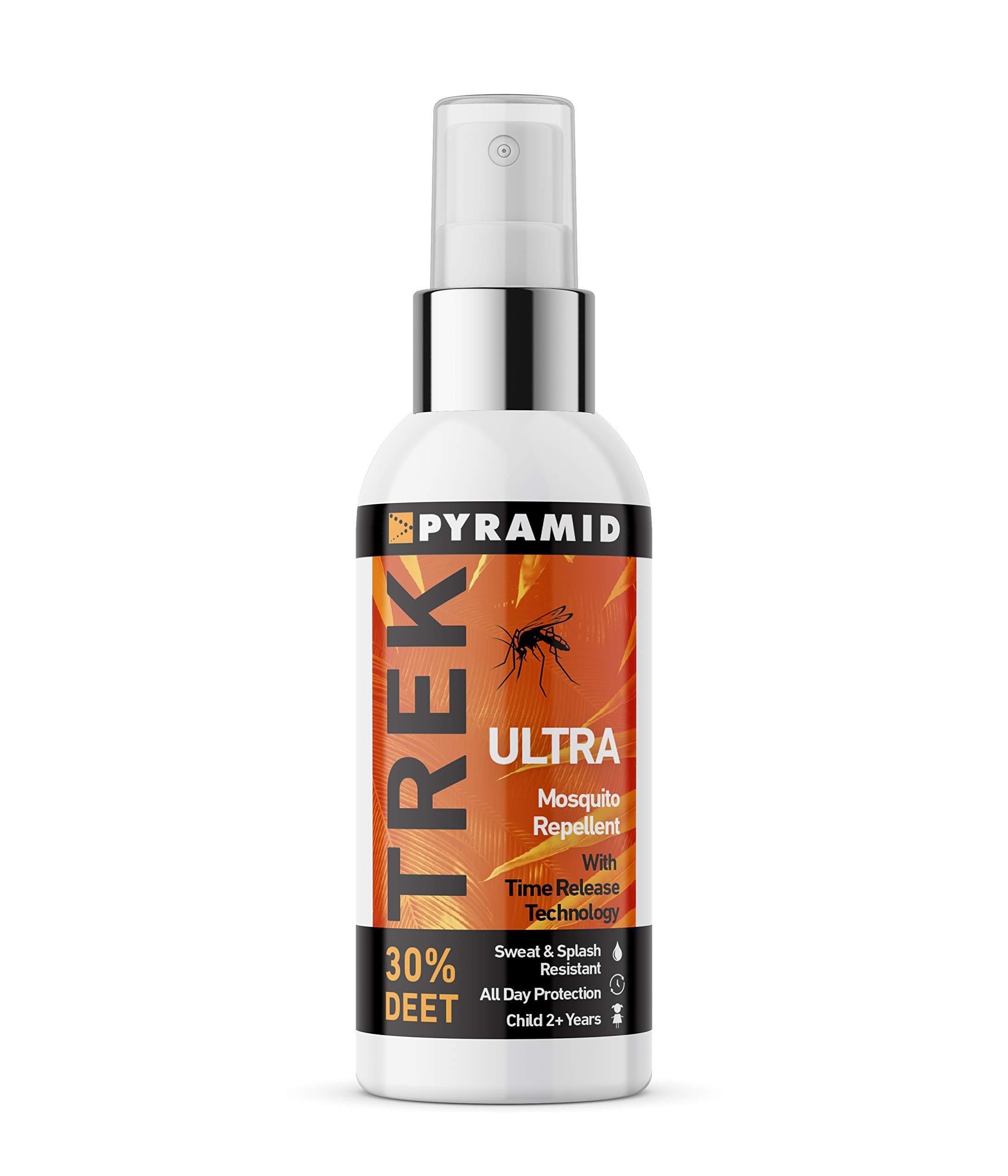 Pyramid Trek Ultra. Long Lasting DEET Insect/Mosquito Repellent DEET Spray - 60ml