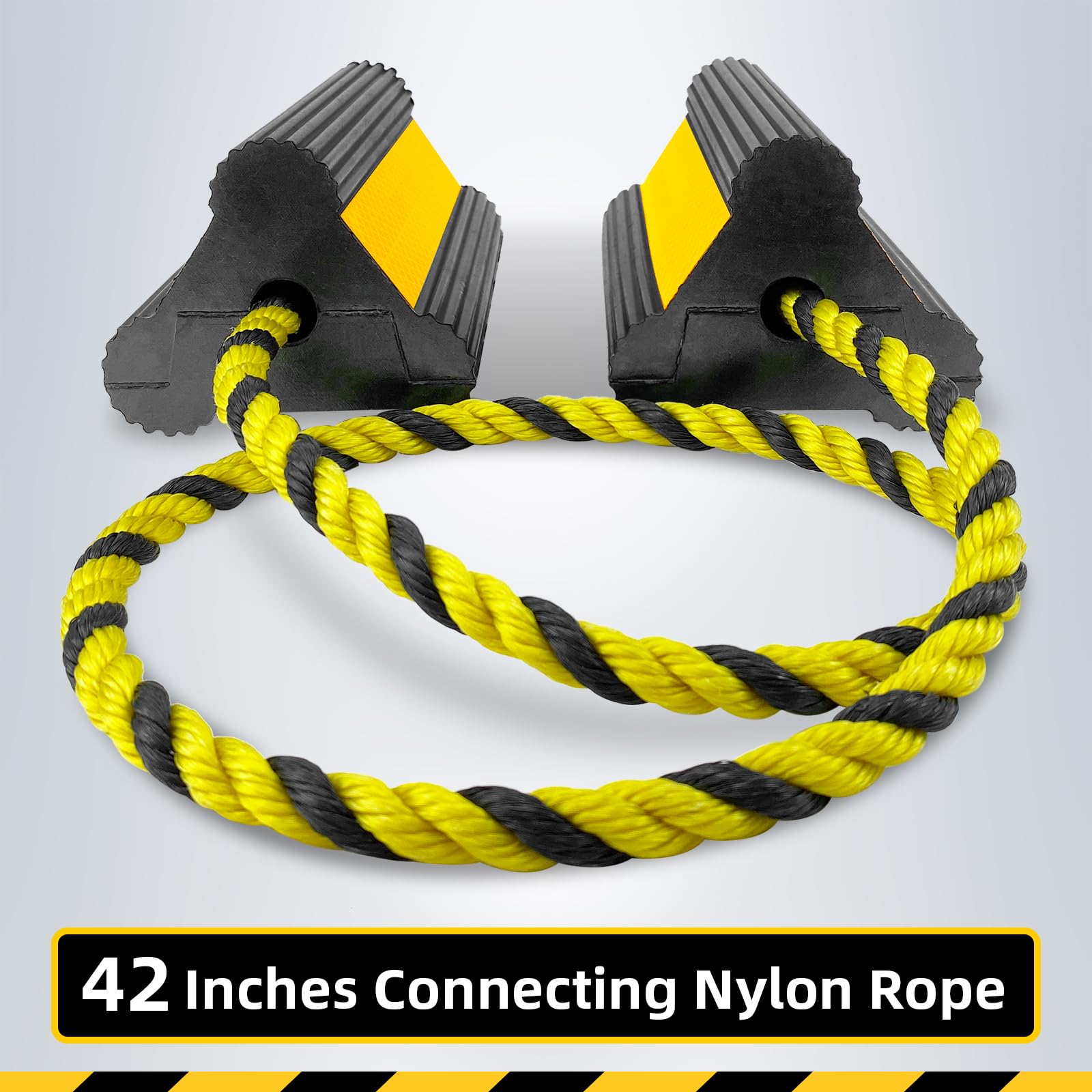 Mua HOXWELL Heavy Duty Rubber Dual Wheel Chocks, RV Non Slip Wheel ...