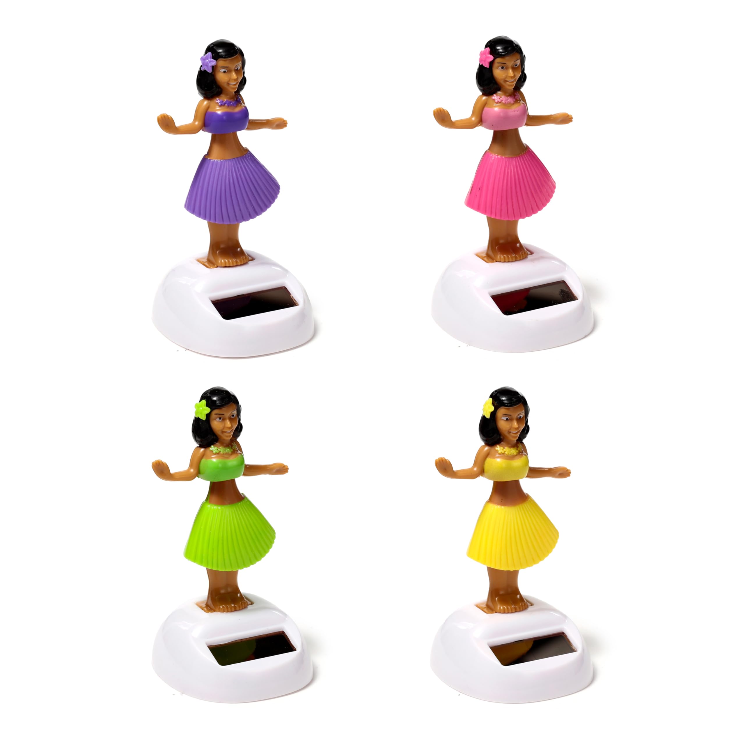 Puckator Hula Girl Solar Pal - Home Office Table Desk Dashboard Car Decor Decoration - Gift Ideas - Gifts For Teenage Old Boy Girl Dad Mums - Powered KIds Toys Toy Figure Figures