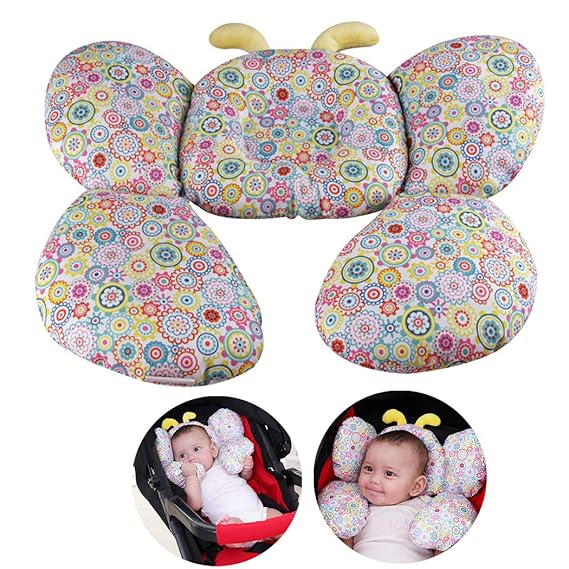 Baby U Shaped Pillow Travel Car Seat Pillow Soft Cushion Head Neck