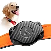 Citymore AirTag Dog Collar Holder IPX8 Waterproof Airtag Mount (2 Pack) Ultra-Durable,Never Dehisce for Apple Airtag case,Fit