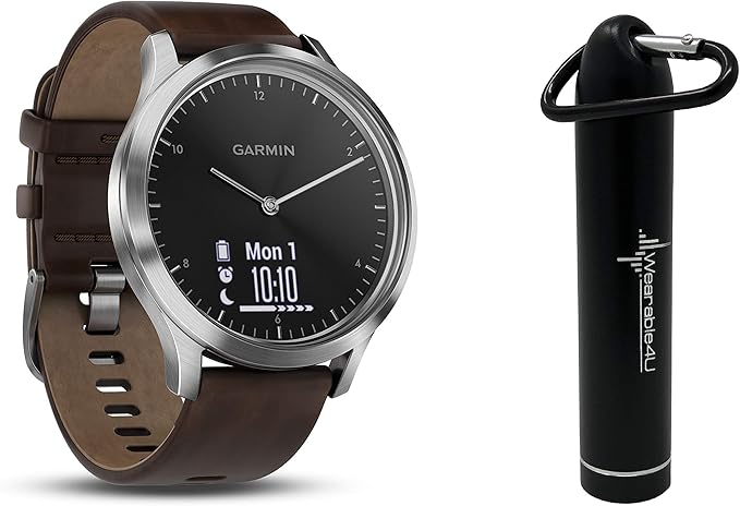 garmin vivomove hr l black