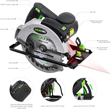 GALAX PRO GP76321L Circular Saws product image 5