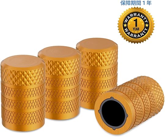 Amazon Ck Auto タイヤエアバルブ キャップ イェロー ４個セット 車バイク ドレスアップパーツ 軽量 高強度 ア ルミ製 腐食防止 エアバルブキャップ 車 バイク