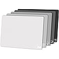 ZVP Flexible Plastic Cutting Board Set of 5 Gradient Color, Colorful Chopping Boards, BPA Free Mats, Non-Slip, Dishwasher Safe, 15x12 Inch, Gray Neutral Colors