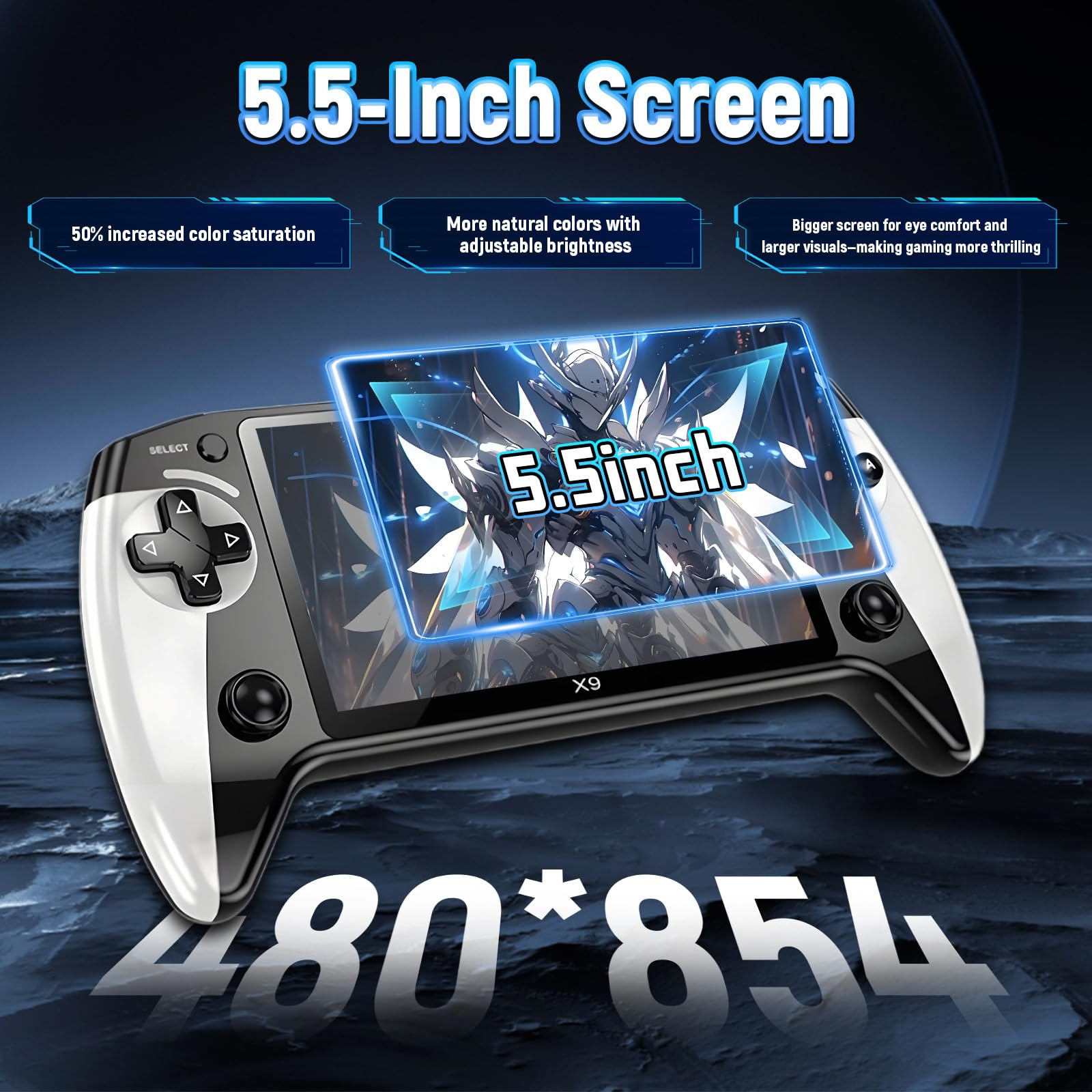 X9 Retro Handheld Game Console 5.5
