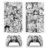JOCHUI Console Decal Skin Anime Girl Vinyl Sticker