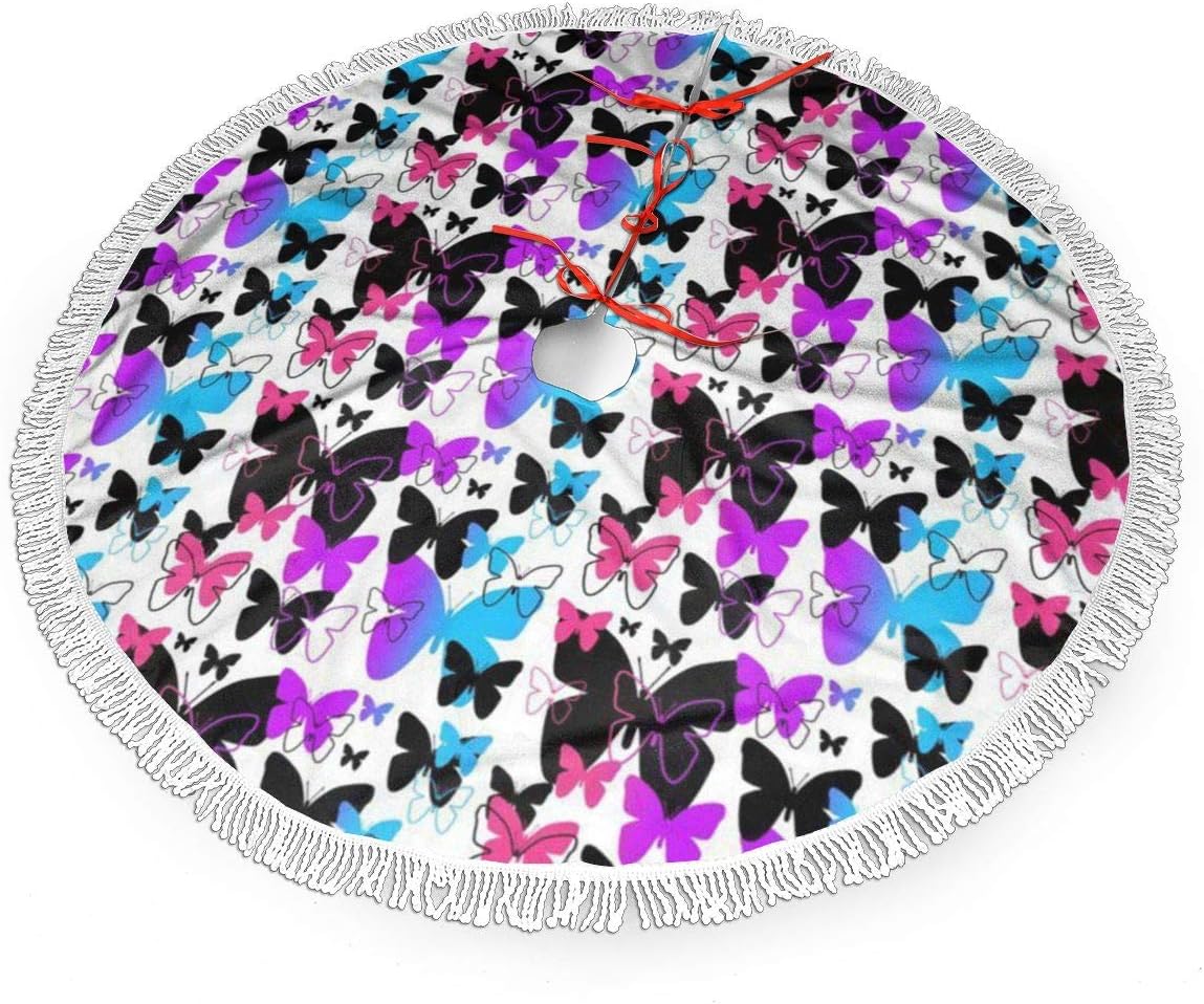 Amazon Com Ysolnhsi Rainbow Butterfly Abstract Design Christmas Tree Skirt For Indoor Outdoor Festive Holiday Party Decor Home Decoration Home Kitchen Butterfly rainbow is free to download, but a limited edition will be sold by the artist to raise funds during the coronavirus crisis. amazon com