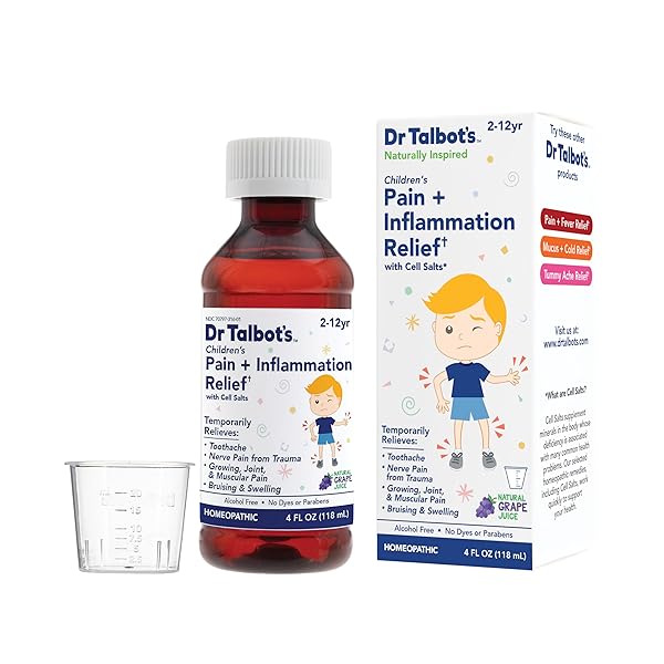 DR. TALBOT’S PAIN + INFLAMMATION RELIEF LIQUID MEDICINE...