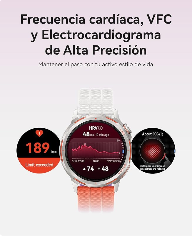 Watch GT Runner 2 Smartwatch, Running GPS Ultra Preciso, Naranja