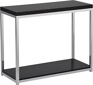 Amazon Com Work Smart Ave Six Wall Street Foyer Table Black