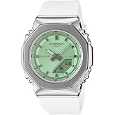 Casio G-Shock Analog-Digital Blue Dial White Resin Strap Watch - GMS2110SR-7A