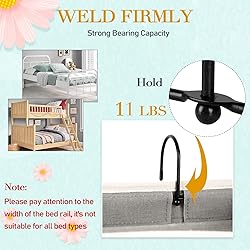 Ozzptuu Bedside Storage Caddy/Bedside Hanging