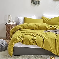 Houseri Moss Green Comforter Set King Chartreuse