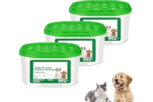 Home Pet Fur & Odor Removal Magic Box, Pets Hair Remover Magic Box, Long-Lasting & High Efficiency Automatic Dust Collector f