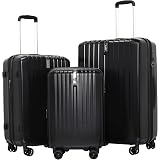 showkoo 3 piece luggage set