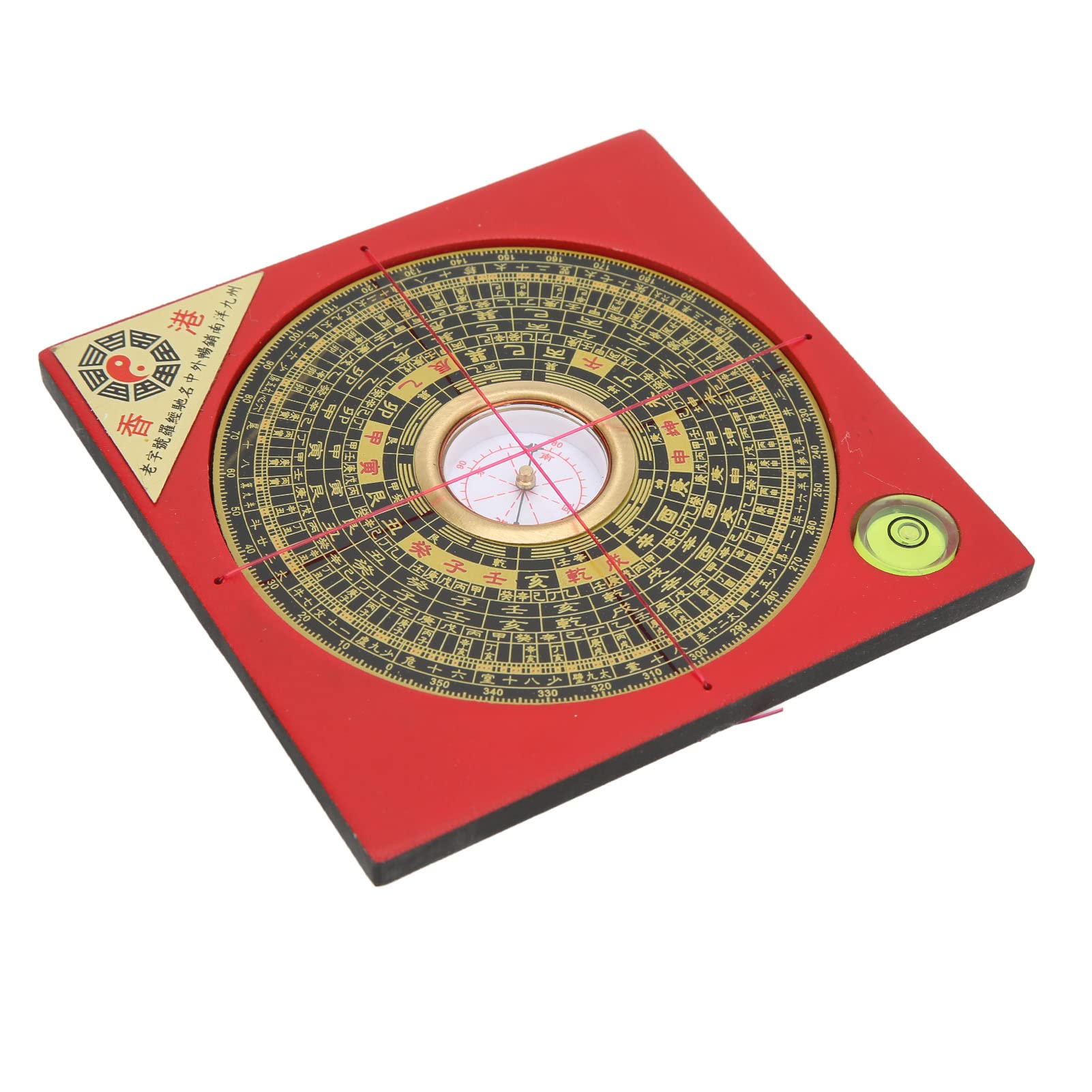 Pssopp Geomantic Compass,Chinese Feng Shui Luo Pan High-Precision Feng Shui Three-Element Three-in-one Comprehensive Pan Chinese Compass Desktop Decoration