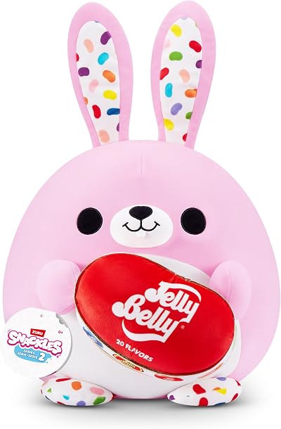 Snackles Easter Bunny 20 cm Series 2 Jelly Belly Plush by ZURU
