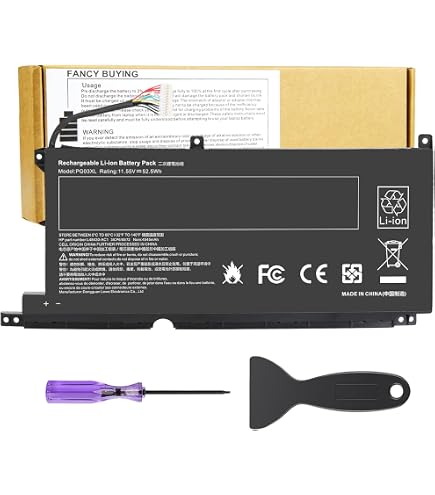 Amazon.com: PG03XL Replacement HP Pavilion Gaming 15-DK 15T-DK 15