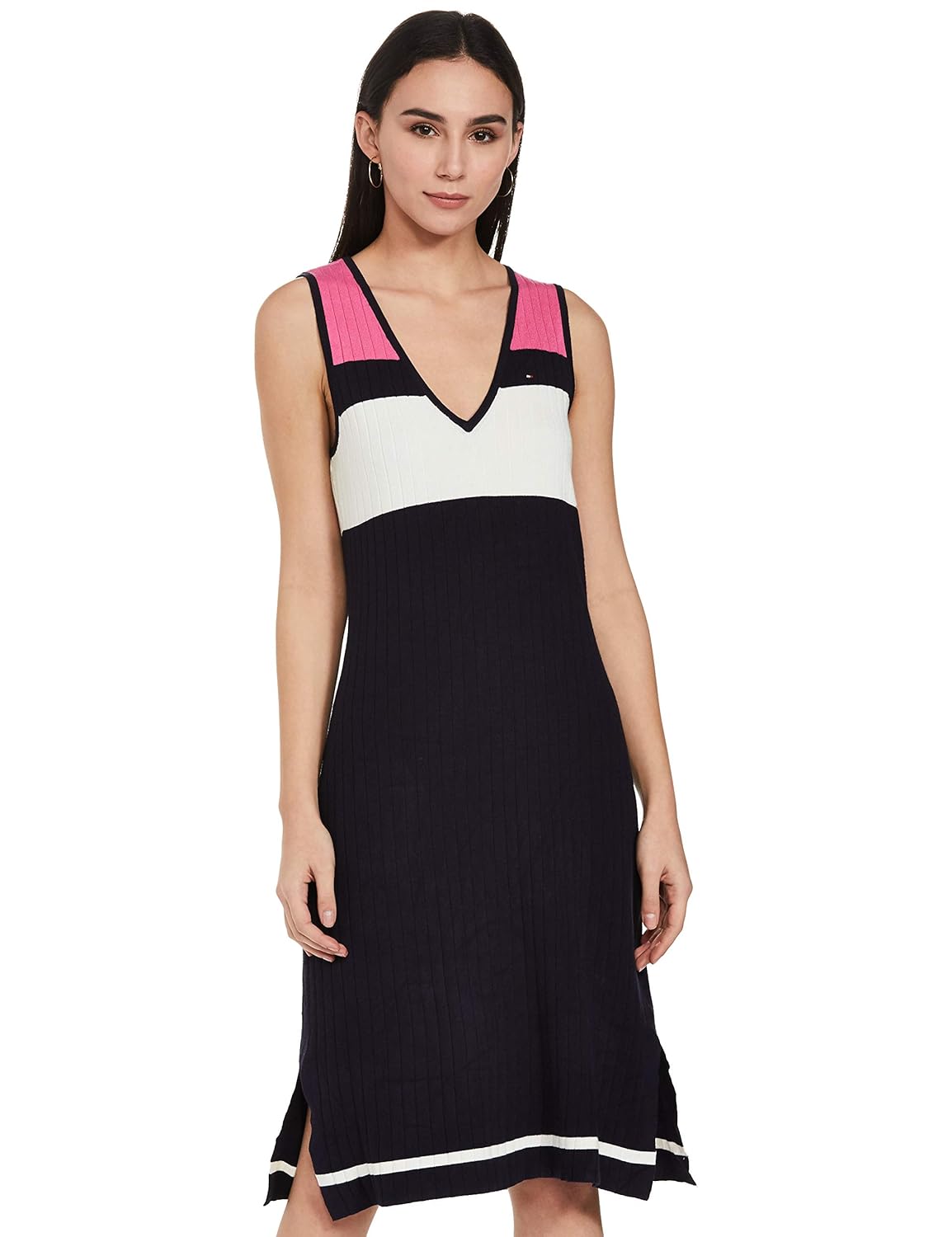 Buy Tommy Hilfiger Synthetic Bodycon Dress at Amazon.in