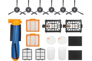 GENERIC Replacement Parts Compatible with Shark UR2360S UR2360 UR2360EEUS Ultra Robot Vacuum (19 Pack)