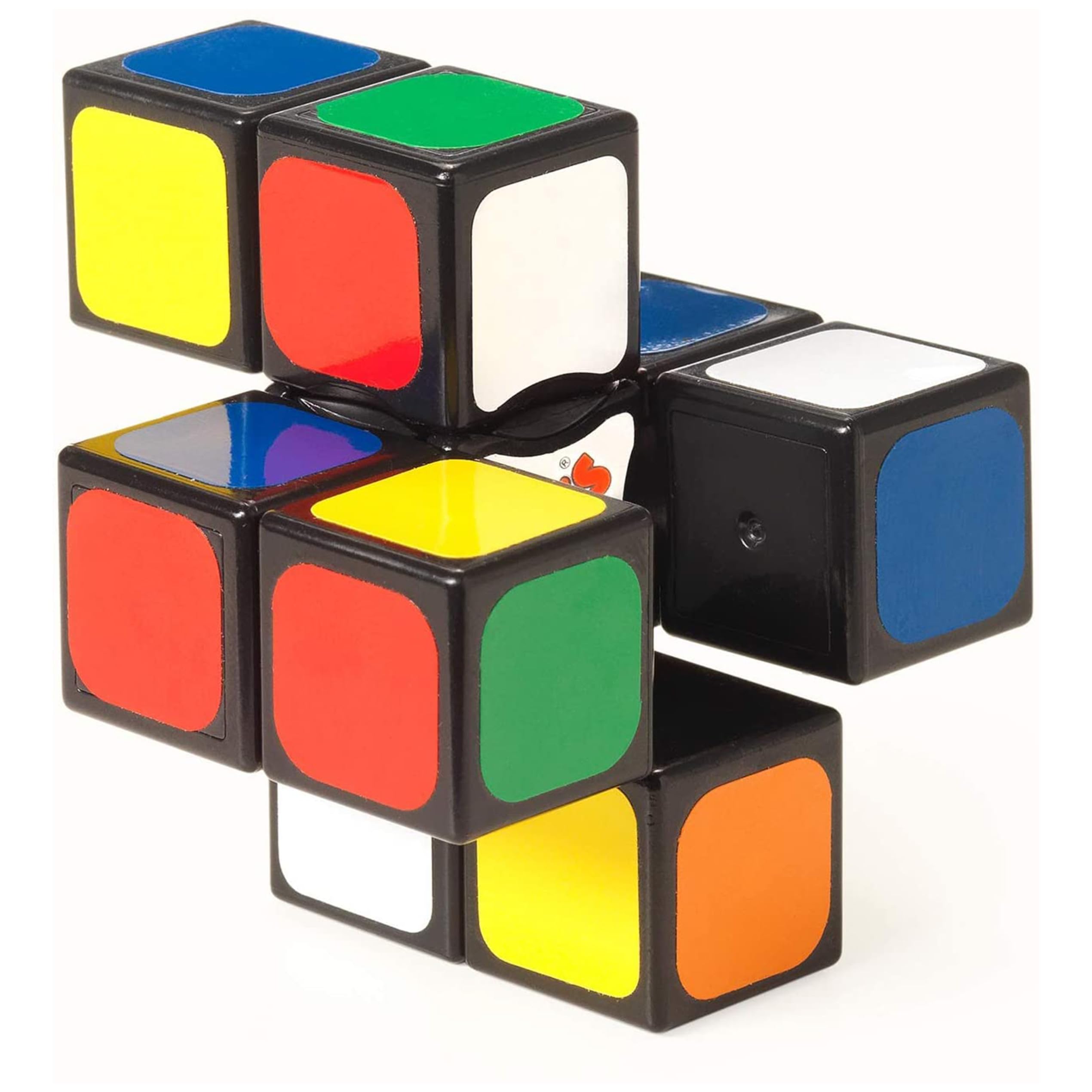 Rubik’s Cube, Edge, 3x3x1 Cube for Beginners, Single Layer Puzzle Problem-Solving STEM Toy, Problem-Solving Brain Teaser, Classic Color-Matching Puzzle, Fidget Toy, Stocking Stuffers for Ages 8 & Up