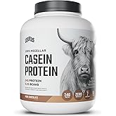 Levels 100% Micellar Casein Protein, Hormone Free, Chocolate, 4LB