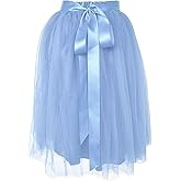 Dancina Women A-Line Tulle Skirt Tutu Knee Length