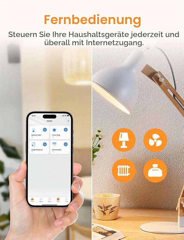 Smart Steckdose mit Energieüberwachung, WLAN Zeitschaltuhr Steckdose mit Solar Monitoring, TOU-Tarif, Überstrom- & Überhitzungsschutz, Smart Plug kompatibel mit Alexa & Google, 2 Stücke
