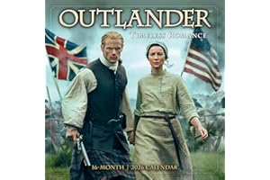 Outlander 2026 Wall Calendar, 16-Month Timeless Romance Calendar, 12" x 12", Monthly Calendar 2026 Planner with Large Grids f