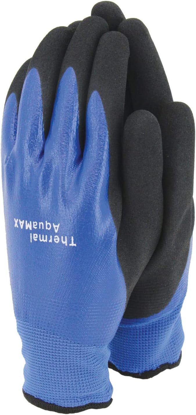 Thermal Aquamax Gloves (Medium), Blue, M (Pack of 1)