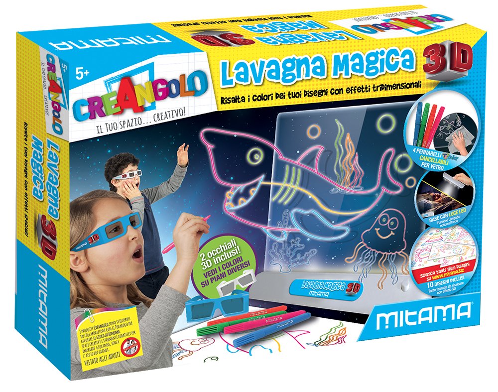Mitama Lavagna Magica 3D Creangolo Amazon Giochi e Mitama Lavagna Magica 3D Creangolo Amazon Giochi e giocattoli