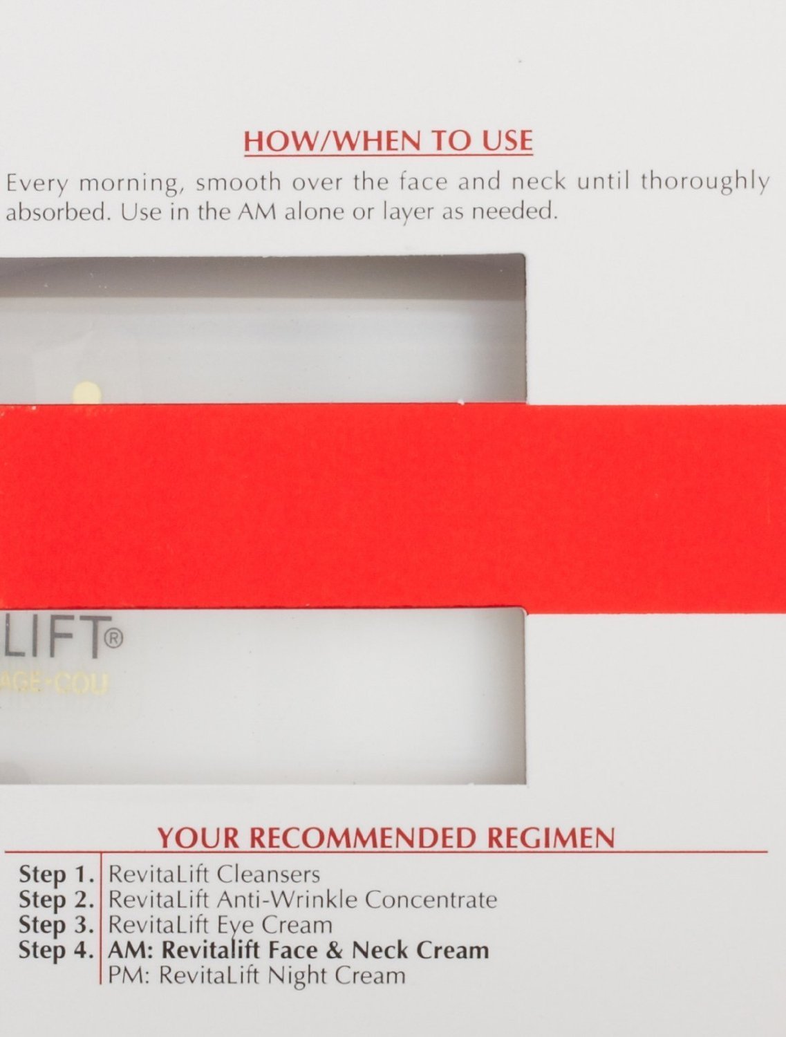 L'Oreal Paris RevitaLift Anti-Wrinkle + Firming Face & Neck Contour Cream, 1.7 Fluid Ounce (Pack of 2): Beauty